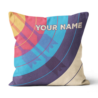 Archery Target Arrow Shadow Pillows Custom Throw Pillows Archery Gifts TDM0800