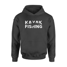 Load image into Gallery viewer, Kayak fishing Hoodie kayak Angler Bass Fishing gift - FSD1177