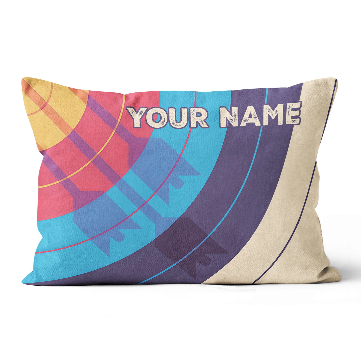 Archery Target Arrow Shadow Pillows Custom Throw Pillows Archery Gifts TDM0800