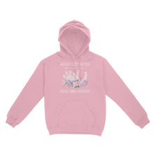 Load image into Gallery viewer, Easily Distracted By Dogs And Horses D06 NQS3122 Hoodie