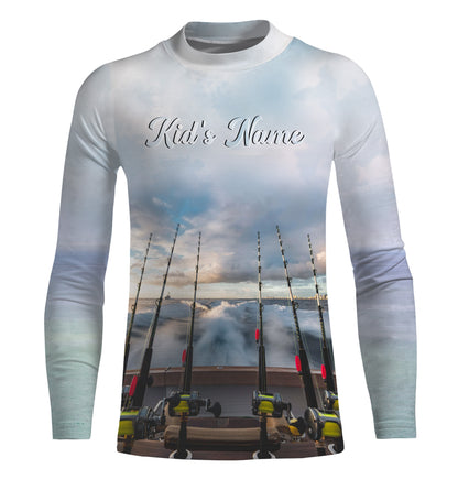 Summer Men’s T-Shirt 3D Fishing Pattern Custom Long Sleeves For Fishing Enthusiast TTN66
