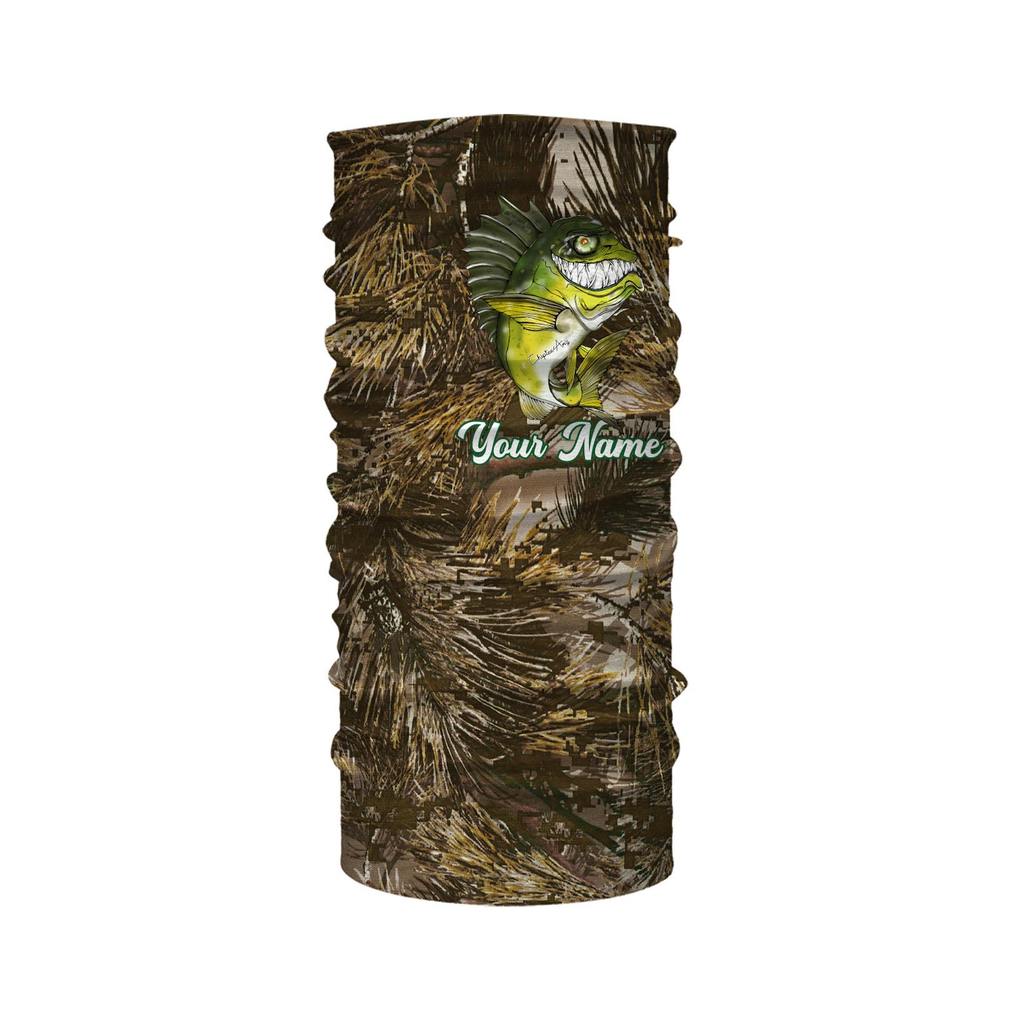 Largemouth Bass fishing custom name with ChipteeAmz's art UV protection shirts AT011