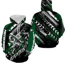 Load image into Gallery viewer, Personalized Motocross Racing Jersey Over Printed Hoodie, Extreme MotoX Addition Motorcycle Biker Shirt NMS274