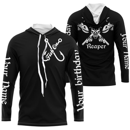 Fish reaper personalized UV protection fishing shirt A5