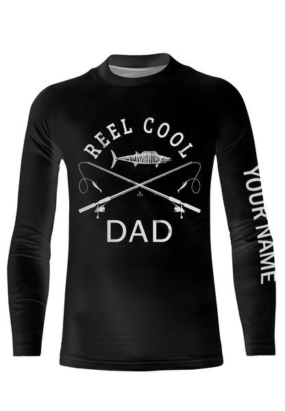 Reel Cool Dad Funny Quote Custom Name Fishing Shirt Personalized Gift TATS109