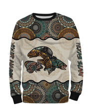 Load image into Gallery viewer, Texas Slam Fishing Vintage Mandala 3D All Over printed Customized Name Shirts Personalized Gift TATS130