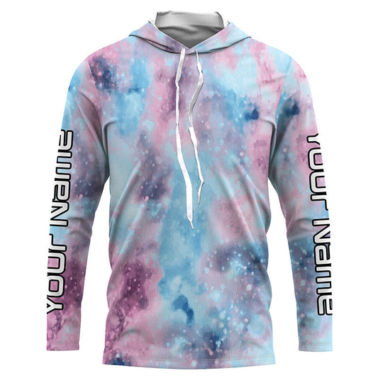 Personalized tie dye Long sleeve performance Fishing Shirts, Fishing gifts for Fisherman IPHW3582