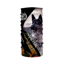 Load image into Gallery viewer, German Shepherd Hunting dog orange camo Customize 3D All over print shirts - various styles to choose all over  T shirt, Long sleeve, Sweatshirt, Tank Top, Zip up, Hoodie - IPH2148