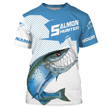 Load image into Gallery viewer, Angry Chinook King Salmon Custom Long sleeve Fishing Shirts, Salmon hunter Fishing jerseys IPHW3319