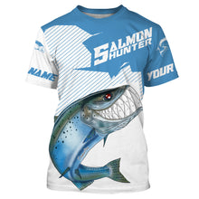 Load image into Gallery viewer, Angry Chinook King Salmon Custom Long sleeve Fishing Shirts, Salmon hunter Fishing jerseys IPHW3324