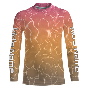 Rainbow Trout Fish skin Custom Long sleeve performance Fishing shirts, Trout Fishing jerseys IPHW3054