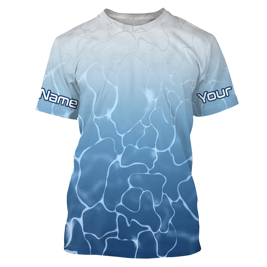 King Mackerel Fish skin Custom Long sleeve performance Fishing shirts, Kingfish Fishing jerseys IPHW3055