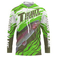 Load image into Gallery viewer, Trout Master Rainbow Trout Custom Long Sleeve Performance Fishing Shirts For Men And Women IPHW3928