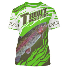 Load image into Gallery viewer, Trout Master Rainbow Trout Custom Long Sleeve Performance Fishing Shirts For Men And Women IPHW3928