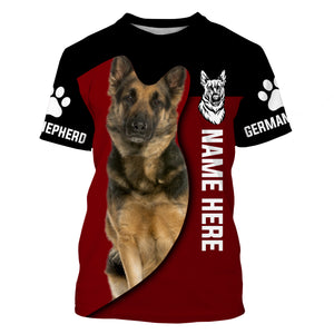 German Shepherd Dog Hunting Full printing Custom All over print shirts, personalized gifts - IPHW225