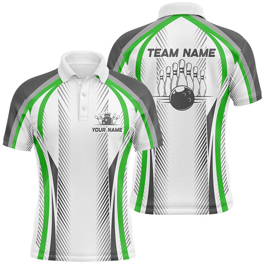 Personalized Blue Bowling Shirts Bowling Team Jersey Bowling League Outfits For Men And Women IPHW5477