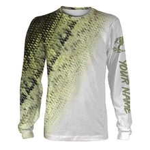 Load image into Gallery viewer, Bass Fishing Scale Customize Name 3D All Over Printed Shirts Personalized Fishing Gift NQS215