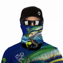 Load image into Gallery viewer, Mahi Mahi ( Dorado), Wahoo, Tuna fishing custom UV protection long sleeves NQS824