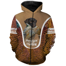 Load image into Gallery viewer, Deutsch Drahthaar Pheasant hunting dog Custom name All over print Shirts, Personalized Hunting gifts FSD4003