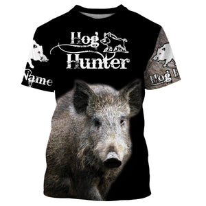 Feral Hog hunting Custom Name 3D All over print T-shirt, Long sleeve, Hoodie, Zip up hoodie -  FSD162