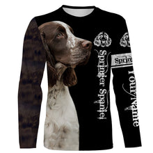 Load image into Gallery viewer, English Springer Spaniel 3D All Over Printed Shirts, Hoodie, T-shirt Springer Spaniel Dog Gifts for Dog Lovers FSD2699