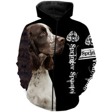 Load image into Gallery viewer, English Springer Spaniel 3D All Over Printed Shirts, Hoodie, T-shirt Springer Spaniel Dog Gifts for Dog Lovers FSD2699