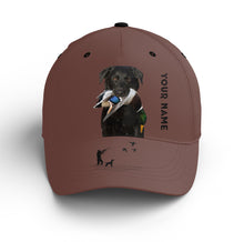 Load image into Gallery viewer, Waterfowl Duck Hunting custom name Hat for Men with many Duck dog breeds to choose FSD4006