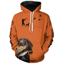 Load image into Gallery viewer, Best Pheasant Hunting Dogs Orange Hoodie, Personalized Shirts for Upland Hunters 3901FSD