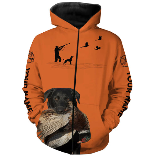 Black Labs Pheasant Hunting Clothes, best personalized Upland hunting clothes, hunting gifts FSD3903