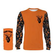 Load image into Gallery viewer, Deer hunting Custom Name Full Printing Orange Shirts, Personalized hunting Shirt for Men, Women - FSD3131