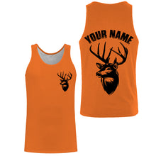 Load image into Gallery viewer, Deer hunting Custom Name Full Printing Orange Shirts, Personalized hunting Shirt for Men, Women - FSD3131