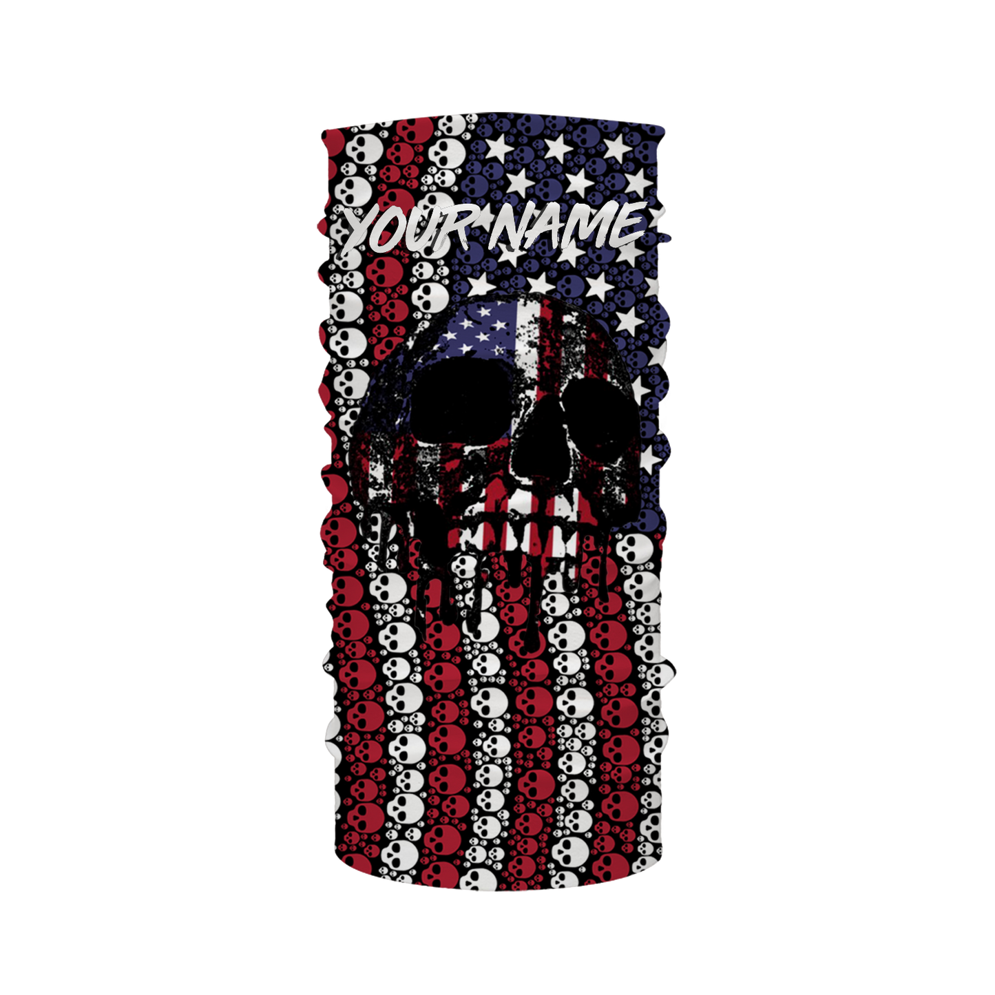 American Flag Skull patriotic 3D All over printed Shirts - Personalized Gifts Skull lovers FSD2167