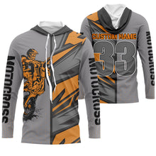 Load image into Gallery viewer, Personalized Motocross Jersey UPF30+ for Kid&amp;Adult Riders Dirt Bike Racing Off-road Motorcycle Racewear| NMS620
