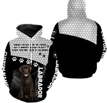 Load image into Gallery viewer, Black Labrador Shirt for Kid Adult| Custom Cool Shirt for Black Labrador Owner Black Lab Owner| JTSD363