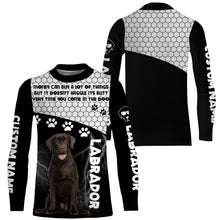 Load image into Gallery viewer, Black Labrador Shirt for Kid Adult| Custom Cool Shirt for Black Labrador Owner Black Lab Owner| JTSD363