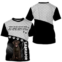 Load image into Gallery viewer, Black Labrador Shirt for Kid Adult| Custom Cool Shirt for Black Labrador Owner Black Lab Owner| JTSD363