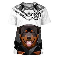 Load image into Gallery viewer, Rottweiler Dog 3D T-shirt Long Sleeve Hoodie| Unisex Novelty Cool Shirt Dog Lover Gift| JTSD231