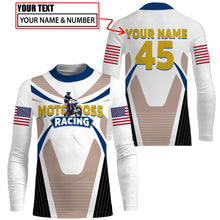 Load image into Gallery viewer, Custom Dirt Bike Jersey Men Women UPF30+ Motocross Shirt Boys Girls Kid MX Jersey Riding Motorcycle PDT542