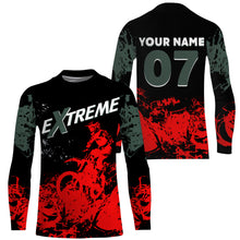 Load image into Gallery viewer, Custom MX Jersey Kid Men Women UPF30+ Red Dirt Bike Off-Road Shirt Motocross Motorcycle Riding PDT598