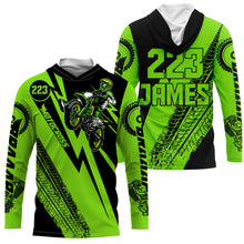 Load image into Gallery viewer, Dirt Bike Motocross Jersey Personalized UPF30+ MX Racing Off-road Adult&amp;Kid Motorcycle Rider Shirt| NMS763
