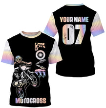 Load image into Gallery viewer, Love Motocross Personalized Jersey Dirt Bike Riding Shirt Off-road Motorcycle Racing Riders| NMS509
