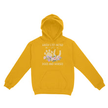 Load image into Gallery viewer, Easily Distracted By Dogs And Horses D06 NQS3122 Hoodie