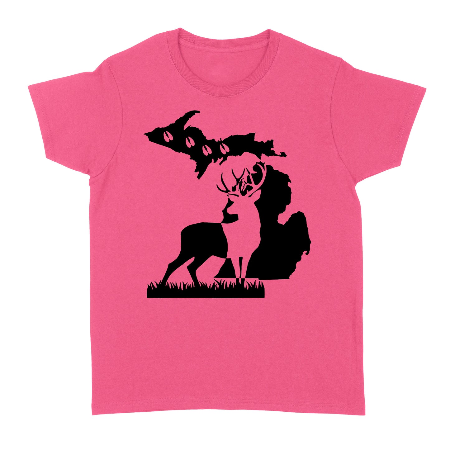 Michigan deer hunting shirt Women T-shirt - FSD1187