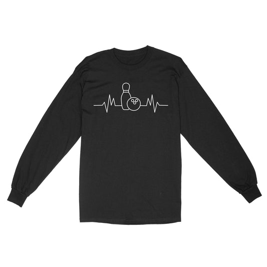 Custom bowling shirt for bowling – personalized team jersey front view