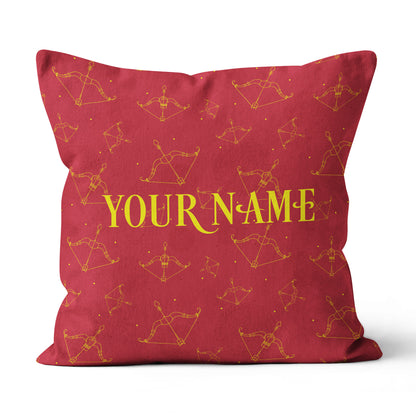 Personalized 3D Red Bow Arrow Archery Pillow Custom Archery Gifts Ideas VHM0872