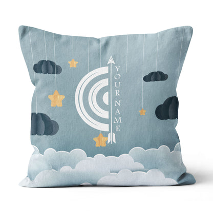 Personalized Funny Clound Archery Target Pillow, Decorative Throw Pillow TDM0754